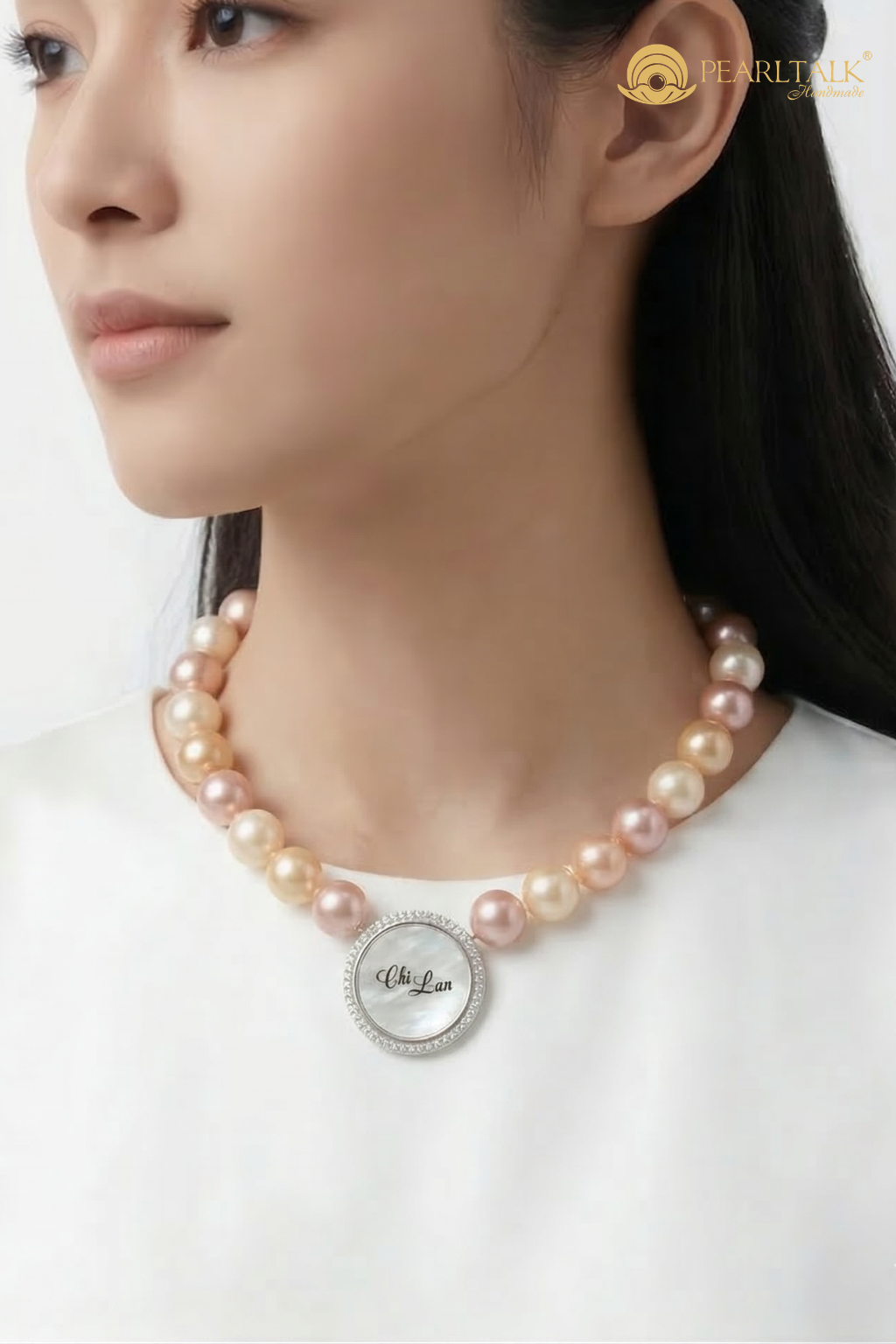 CHUỖI NGỌC TRAI KHẮC TÊN RIÊNG